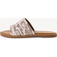 Tamaris Pantoletter beige / grå / sort / hvid