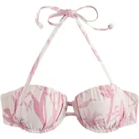 Next Bikinioverdel pink / hvid