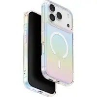 Uniq Iridescia Magclick-opladningsetui til iPhone 17 Pro - flerfarvet
