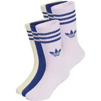 Adidas Originals Strømper - 6-pak - Victory Blue/Warm Vanilla/Ic - - 25/27 - Strømper
