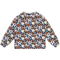 Minymo Bluse - AOP - Moonlight Blue - - 10 år (140) - Bluse