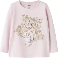 Name it Bluse - NmfSoma - Frozen - Cradle Pink - - 7-8 år (122-128) - Bluse
