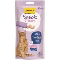 GimCat Snack Cream - Tun - 6 x 15 g