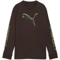 Puma Shirts 'STREET' choko / lime / petroleum