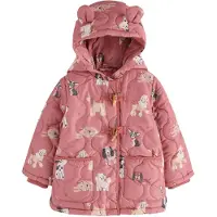 Next Overgangsjakke beige / creme / gammelrosa / sort