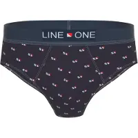 Line One Slip navy / rød / hvid
