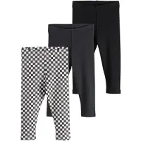 Next Leggings mørkegrå / sort / hvid