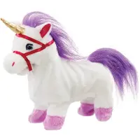 Happy Pets Walking Along Unicorn