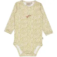Wheat x Rodinia Body l/æ - Limited - Watercolor Grassland - - 2 år (92) - Body L/Æ