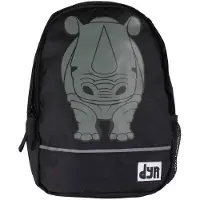DYR-Cph Dyr Børnehavetaske - Black Næsehorn - - OneSize - Børnehavetaske