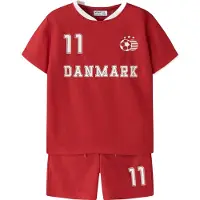 Name it Shortssæt - NmnHiteam - True Red - - 2 år (92) - Shorts