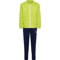 Hummel Træningssæt - HmlLogo - Lime Punch/Marine - - 12 år (152) - Træningssæt