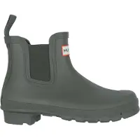 Hunter Gummistøvler - Original Chelsea - Dark Olive - - 40/41 - Gummistøvler