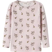 Lil´ Atelier Lil' Atelier Bluse - NmfGayo - Hushed Violet/Apple Rose - - 7-8 år (122-128) - Bluse