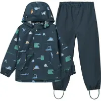 Liewood Regntøj - PE - Pedia - Cars/Classic Navy - - 4 år (104) - Regntøj