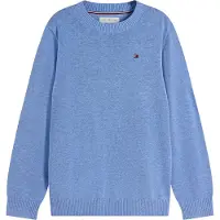 Tommy Hilfiger Pullover 'Essential Flag Embroidery' blå