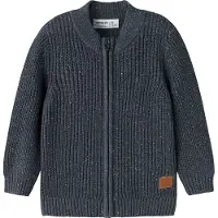 Name it Cardigan - Strik - NmmNorman - Ombre Blue - - 4 år (104) - Cardigan