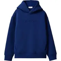 Calvin Klein Hættetrøje - Estate Blue - - 8 år (128) - Hættetrøje