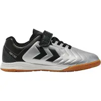 Hummel Indendørssko - Top Star I.C. VC 2.0 JR - Sort/Sølv - - 34 - Indendørssko