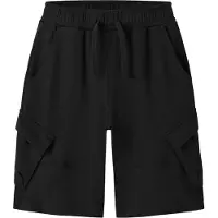 Name it Shorts - Barmuda - NkmJokars - Baggy - Sweat - Black - - 11 år (146) - Shorts
