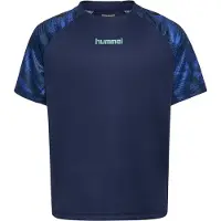 Hummel T-shirt - HmlBlaze - Marine - - 6 år (116) - T-Shirt