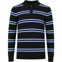 Brave Soul Bluser & t-shirts blå / sort