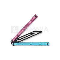Glidr Moab X Meridian balisong trainer, Cotton Candy