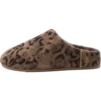 Ugg Pantoletter 'Elea' brun / lysebrun / mudderfarvet / sort