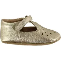 Bisgaard Ballerina Hjemmesko - Guld m. Mønster - - 21 - Hjemmesko
