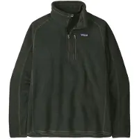 Patagonia - Mærker - M's Better Sweater 1/4 Zip Old Growth Green til Unisex - Størrelse S - Grøn