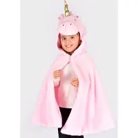 Den Goda Fen Udklædning - Cape Unicorn - Pink - - 3-8 år - Udklædning