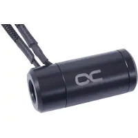 Alphacool 17558, Strømningsindikator, Acetal, Sort, 1/4, 58 mm, 25 mm