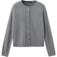 Mango Cardigan 'LUCCA' mørkegrå
