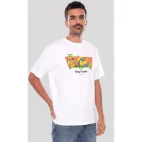 Levi's Bluser & t-shirts 'LSE_VINTAGE FIT GR TEE LOGO GRID 3 NEUTRAL' hvid