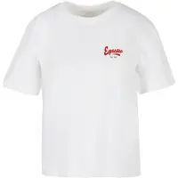 Miss Tee Shirts 'Più Veloce' grøn / rød / hvid