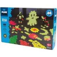 Plus plus Mini - Selvlysende - 360stk - - OneSize - Klodser