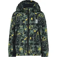 Lego Wear LEGO Ninjago Vinterjakke - LWJesse 603 - Dark Khaki - - 4 år (104) - Vinterjakke