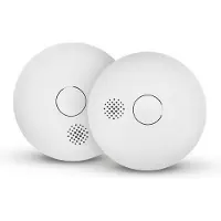 Housegard Luma Smart trådløs, seriekoblet røgalarm, inkl. 10-års batteri, 2-pak, hvid
