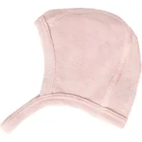 Huttelihut Babyhjelm - Uld/Silke - Rose Smoke - - 6-12 mdr - Babyhjelm