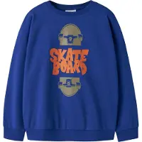 Name it Sweatshirt - NkmVildar - Surf the Web/Skateboard - - 9-10 år (134-140) - Sweatshirt