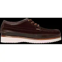Ralph Lauren Polo Ralph Laurentil mænd. 812P15874001 Ranger mokkasiner i brunt læder (45), 1-3 cm, Blonder, Casual