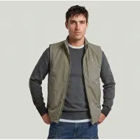 G-Star The Fredrik - Correct Padded Vest - Beige - Men