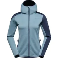 La Sportiva - Touring skitøj dame - Chill Thermal Hoody W Limestone/Night Sky til Unisex - Størrelse L - Blå
