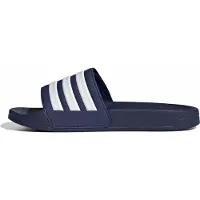 Adidas Pantoletter 'Adilette' navy / hvid