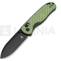 Kizer Cutlery Drop Bear Nitro-V foldekniv, Green Carbon Fibre