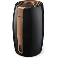 Philips 2000 series HU2718 - Luftfugter - på bord - sort/kobber