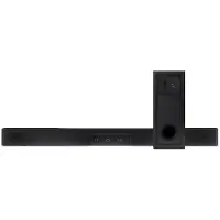 Sharp HT-SBW310 - Lydbarsystem - til TV - 2.1-kanal - trådløs - Bluetooth - 120 Watt (Total) - mat sort