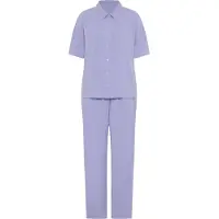LASCANA Pyjamas violetblå