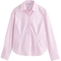 Next Bluse 'Essential' lyseblå / lyserød / hvid