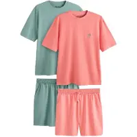 Next Pyjamas kort turkis / pink